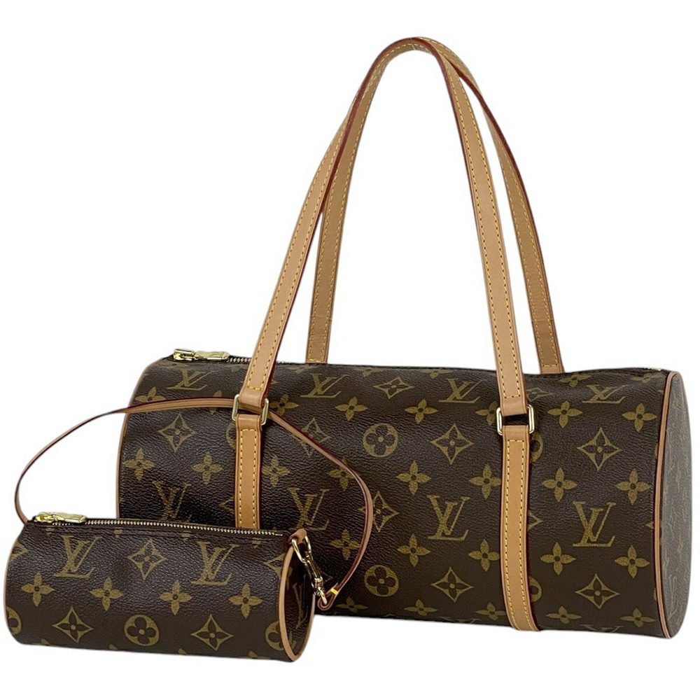 Louis Vuitton Barrel Papillon Bag Brown Monogram